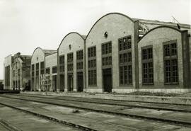 TÍTULO DEL ÁLBUM : Parte semestral de obras / Red Nacional de los Ferrocarriles Españoles. Vía y ...