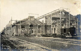 Depósito de máquinas de la estación de Gerona