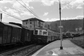 Estación de Miravalles de la línea de Castejón a Bilbao