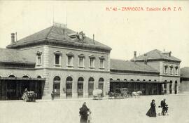 Estación de Zaragoza - Campo del Sepulcro de la Compañía MZA
