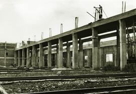 TÍTULO DEL ÁLBUM : Parte semestral de obras / Red Nacional de los Ferrocarriles Españoles. Vía y ...