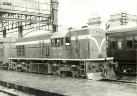Locomotora diésel - eléctrica de la serie 308 - 001 a 041 de RENFE, ex nº 10804