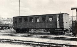 Coche de viajeros de la línea de vía estrecha de Madrid a Almorox