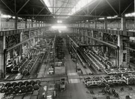 Vísta del interior del edificio nº 2, nave 2. Orientación sur