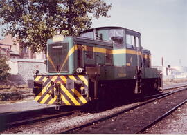 Locomotora diésel o tractor de maniobras 306-001-9 (Ex RENFE 10601) modelo Taurus, fabricada por ...