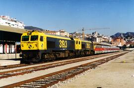 Locomotoras diésel de la serie 319 (ex 1900) de Renfe