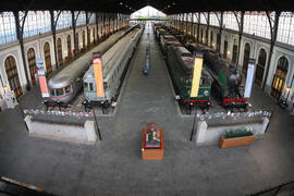 Museo del Ferrocarril de Madrid, con sede en la estación de Madrid - Delicias