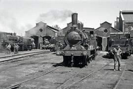 Locomotora de vapor 030-2223 de la serie 030-2223 a 2230 de RENFE (Ex Norte 1719 serie 1719 a 172...