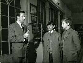 Reportaje de TVE en el Museo Nacional Ferroviario, con sede en el palacio de Fernán Núñez y acces...