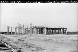 Depósito de máquinas de la estación de Sevilla - San Jerónimo de la línea de Córdoba a Sevilla