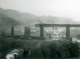 TÍTULO DEL ÁLBUM : Reconstrucción del viaducto de Ormaiztegi.