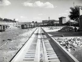 Estación de Madrid - Imperial de la línea del contorno o circunvalación de Madrid