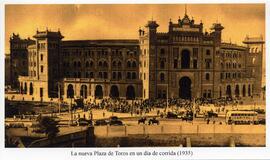 Plaza de toros de Las Ventas del Espíritu Santo en Madrid en un día de corrida