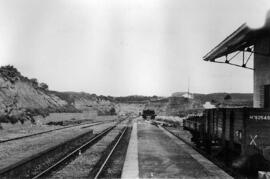 Estación de Valderrobres de la línea de Puebla de Híjar a Tortosa ( o de Val de Zafán a San Carlo...