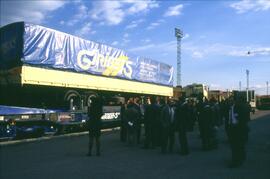 Exposición sobre transporte intermodal en Madrid - Abroñigal