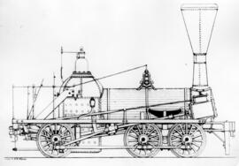 Gráficos de locomotoras de vapor / material rodante