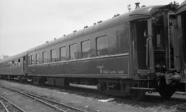 Coche cama de 1ª clase AAWL 1032 de la serie AAWL 1031 a 1033 de RENFE, ex Central de Aragón AVC ...