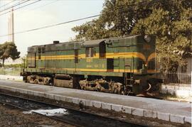 Locomotora diésel - eléctrica 313 - 010 - 1 de la serie 313 - 001 a 050 de RENFE, ex serie 1301 a...