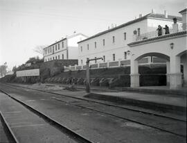 Estación de Valencia de Alcántara de la línea de Cáceres a la Frontera Portuguesa