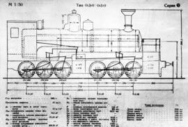 Gráficos de locomotoras de vapor / material rodante