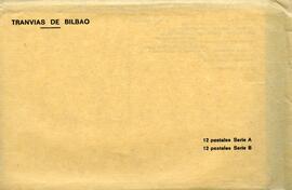 TÍTULO DE LA COLECCIÓN : Tranvías de Bilbao : [Serie de postales]. - Barcelona : [s.n.] , DL 1974...