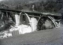 Viaducto de Las Puentes, en el km 96,965 de la línea de León a Gijón