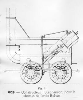 Gráficos de locomotoras de vapor / material rodante