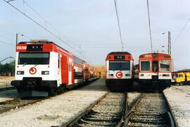 Unidades eléctricas serie 450 construidas por Alstom y Construcciones y Auxiliar de Ferrocarriles...