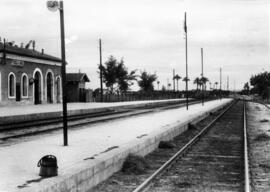 Estación de Puebla Larga de la línea de La Encina a Valencia - Término