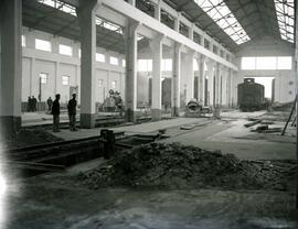 Estación de Madrid - Príncipe Pío. depósito de material y tracción.