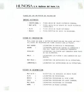LOCOMOTORAS MINERAS DE HUNOSA