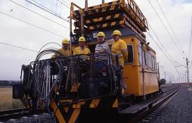 Mantenimiento y renovación de catenaria de alta velocidad