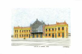 Estación de Almería, 1893