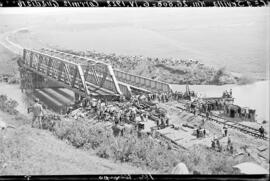 Puente sobre el río Guadiato, situado en el km 26,808 de la línea Córdoba-Sevilla