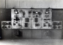 Cuadro de distribución de la instalación "Micheli" de la estación de Valencia - Norte