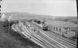 Estación de Soria de la línea de Soria a Castejón, también conocida como Soria - Cañuelo