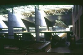 Estación del AVE de Sevilla - Santa Justa en construcción