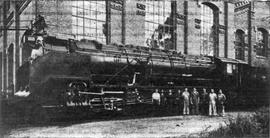Locomotora de vapor Santa Fe 5001 (Serie RENFE 151-3101 a 3122) (serie RENFE 5001 a 5020), y fabr...