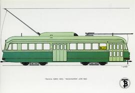 
Tranvía "Washington". Serie 1600. Año 1962
