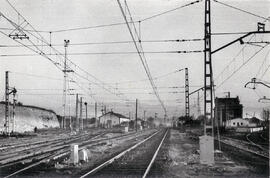 Estación de Mora La Nueva de la línea de Madrid a Barcelona (vía Caspe)