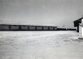 Muelles de mercancías de la estación de Zaragoza - Delicias de la línea de Caminreal a Zaragoza-D...