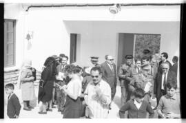 Inauguración del tramo Vivero - Vegadeo de la línea de Ferrol a Gijón el 21 junio 1968
