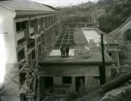 Estación de Madrid - Príncipe Pío. Obras de remodelación del depósito de Material y Tracción..