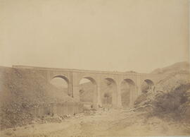 Viaducto de Pradell, en la Sección Marsá - Falset a Reus de la línea La Zaida a Reus