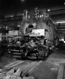 Prototipo 6110 de T1 de locomotora de vapor para Pennsylvania Railroad en 1942 por la fábica de B...