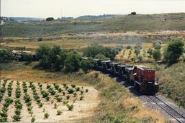 Ferrocarril del Tajuña, que daba servicio a la cementera El Alto situada entre Arganda y Morata