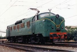 Locomotoras eléctricas de la serie 278 - 001 a 029 de RENFE, ex serie 7801 a 7829, denominada &qu...