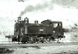 Locomotora de vapor nº 9 de la Junta de Obras del Puerto de Gijón - Musel, con rodaje 030-T, fabr...