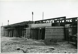 Sustitución del antiguo puente metálico por un viaducto de hormigón de 6 tramos y 130 m de longit...