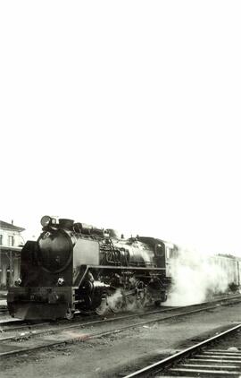 Locomotora de vapor 141F - 2130 de Renfe